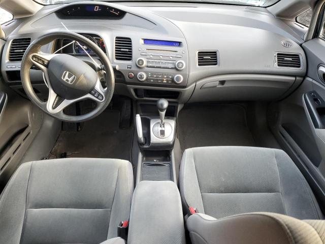 2HGFA16859H320290 - 2009 HONDA CIVIC EX BLACK photo 8