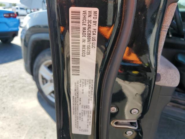 3C4NJCBB9NT155725 - 2022 JEEP COMPASS LATITUDE BLACK photo 13