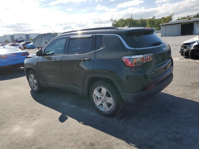 3C4NJCBB9NT155725 - 2022 JEEP COMPASS LATITUDE BLACK photo 2