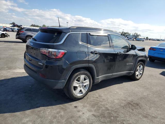 3C4NJCBB9NT155725 - 2022 JEEP COMPASS LATITUDE BLACK photo 3