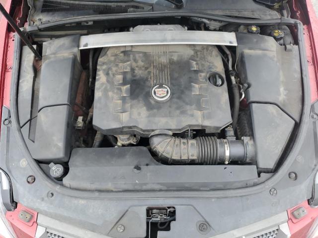 1G6DJ1ED4B0142566 - 2011 CADILLAC CTS PERFORMANCE COLLECTION წითელი ფოტო 11