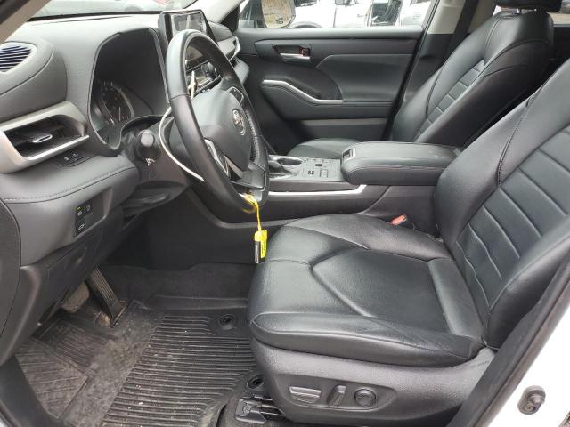 5TDKDRBH3PS032730 - 2023 TOYOTA HIGHLANDER L WHITE photo 7