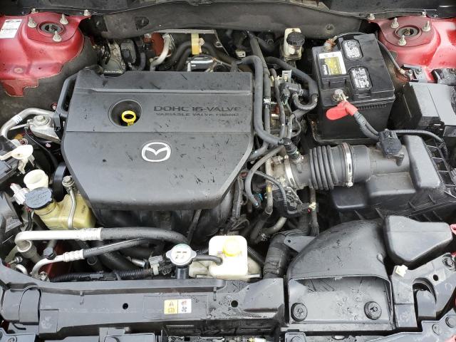 1YVHZ8BH6B5M03314 - 2011 MAZDA 6 I Բորդո լուսանկար 11