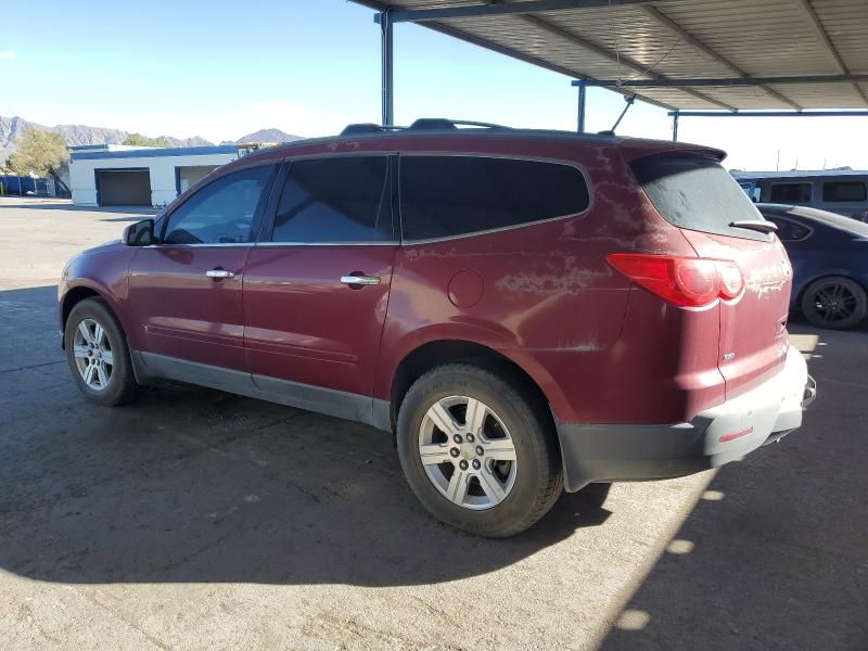 1GNLVFED1AS143047 - 2010 CHEVROLET TRAVERSE LT BURGUNDY photo 2