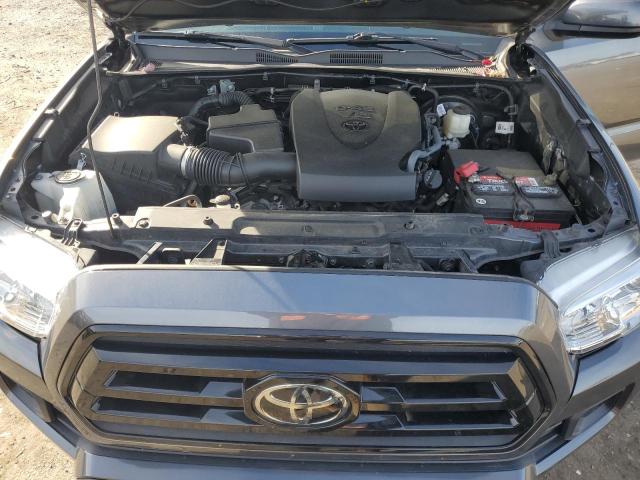 3TMCZ5AN9MM413760 - 2021 TOYOTA TACOMA DOUBLE CAB GRAY photo 11
