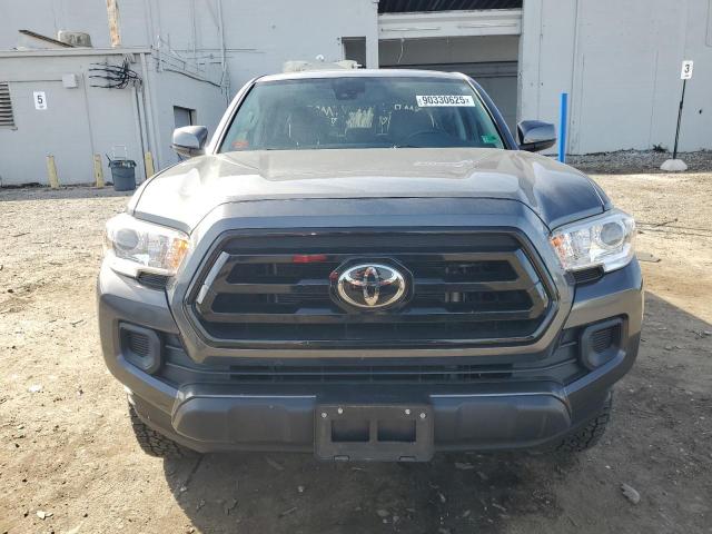 3TMCZ5AN9MM413760 - 2021 TOYOTA TACOMA DOUBLE CAB GRAY photo 5