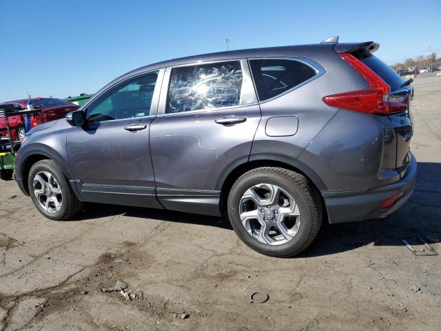 2HKRW2H84KH658907 - 2019 HONDA CR-V EXL GRAY photo 2