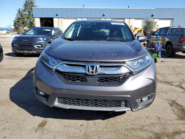 2HKRW2H84KH658907 - 2019 HONDA CR-V EXL GRAY photo 5