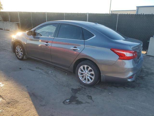 3N1AB7AP0KY348850 - 2019 NISSAN SENTRA S رمادي صورة 2