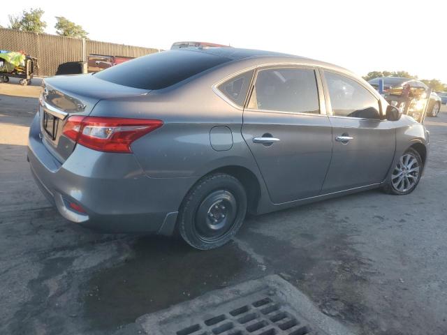 3N1AB7AP0KY348850 - 2019 NISSAN SENTRA S رمادي صورة 3