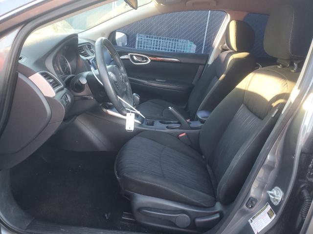 3N1AB7AP0KY348850 - 2019 NISSAN SENTRA S رمادي صورة 7