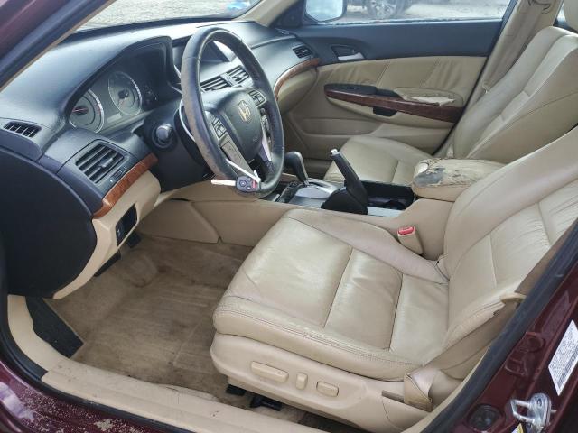 1HGCP2F80BA148004 - 2011 HONDA ACCORD EXL 勃艮第红 照片 7