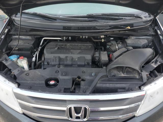 5FNRL5H43DB501667 - 2013 HONDA ODYSSEY EX GRAY photo 12