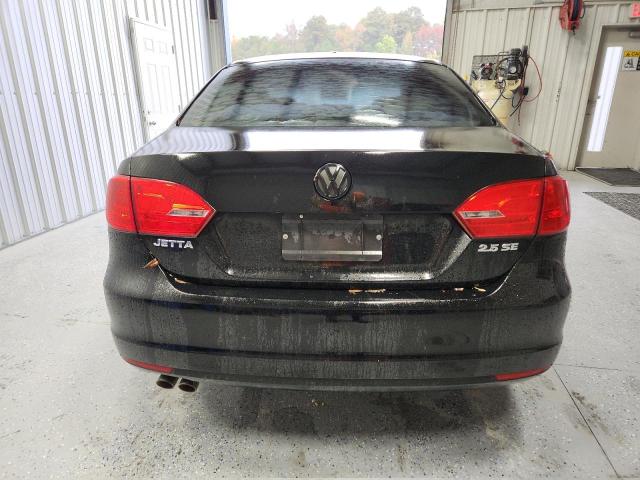 3VWDZ7AJ3BM313032 - 2011 VOLKSWAGEN JETTA SE BLACK photo 6