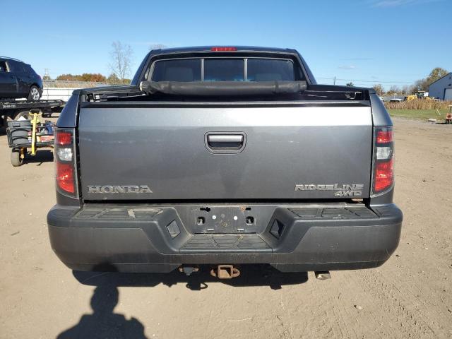 5FPYK1F56CB452280 - 2012 HONDA RIDGELINE RTL GRAY photo 6