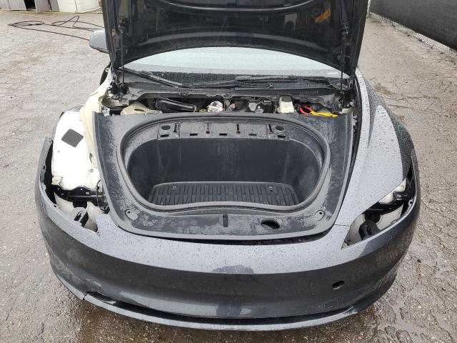 5YJ3E1EB1RF721327 - 2024 TESLA MODEL 3 GRAY photo 11