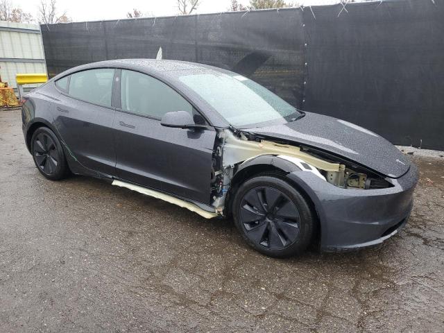 5YJ3E1EB1RF721327 - 2024 TESLA MODEL 3 GRAY photo 4