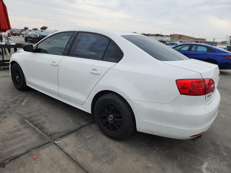3VW2K7AJ1EM334848 - 2014 VOLKSWAGEN JETTA BASE 白色 照片 2