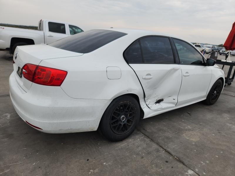 3VW2K7AJ1EM334848 - 2014 VOLKSWAGEN JETTA BASE 白色 照片 3