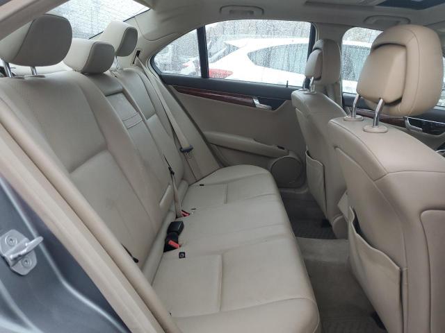 WDDGF8BB3BR151915 - 2011 MERCEDES-BENZ C 300 4MATIC SILVER photo 10