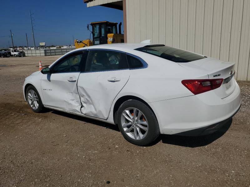 1G1ZD5ST2JF153812 - 2018 CHEVROLET MALIBU LT WHITE photo 2
