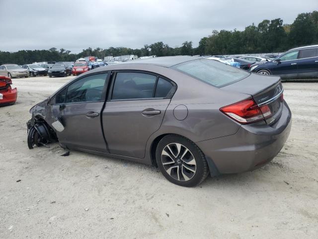 19XFB2F84FE049022 - 2015 HONDA CIVIC EX GRAY photo 2