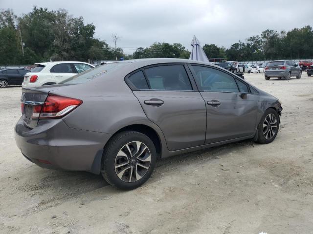 19XFB2F84FE049022 - 2015 HONDA CIVIC EX GRAY photo 3