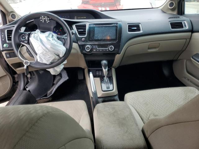 19XFB2F84FE049022 - 2015 HONDA CIVIC EX GRAY photo 8