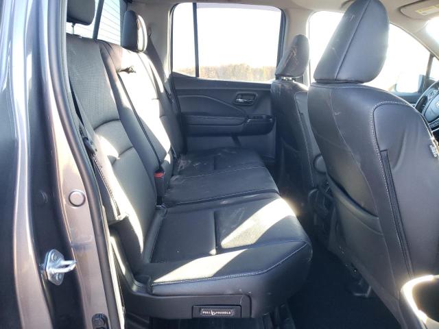 5FPYK3F57MB016423 - 2021 HONDA RIDGELINE RTL GRAY photo 10