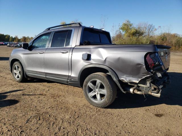 5FPYK3F57MB016423 - 2021 HONDA RIDGELINE RTL GRAY photo 2