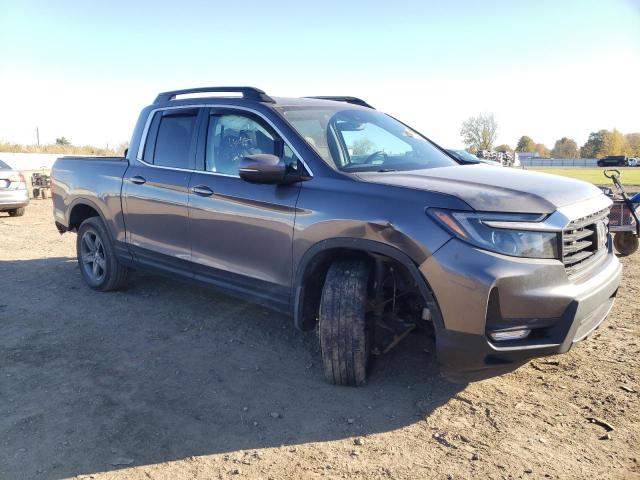 5FPYK3F57MB016423 - 2021 HONDA RIDGELINE RTL GRAY photo 4