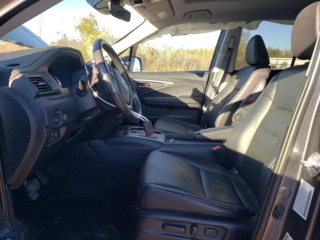 5FPYK3F57MB016423 - 2021 HONDA RIDGELINE RTL GRAY photo 7