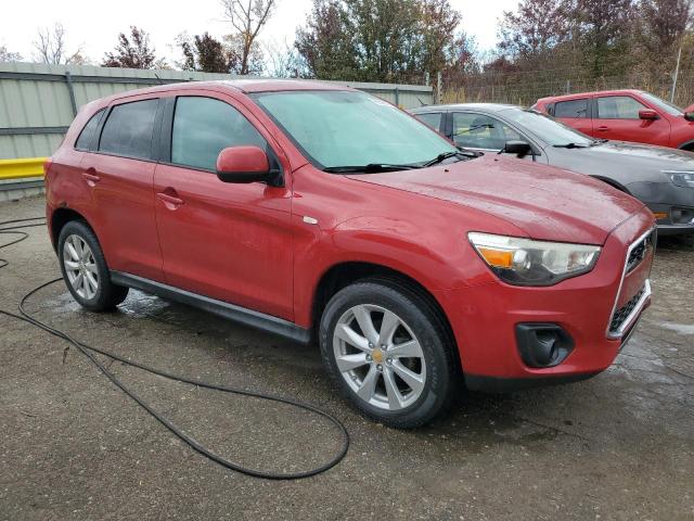 4A4AP3AU4EE005613 - 2014 MITSUBISHI OUTLANDER ES RED photo 4