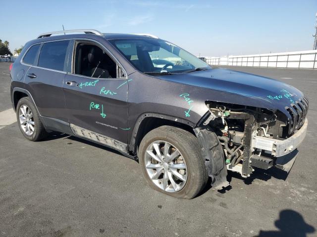 1C4PJMDB2JD525442 - 2018 JEEP CHEROKEE LIMITED Сұр фото 4