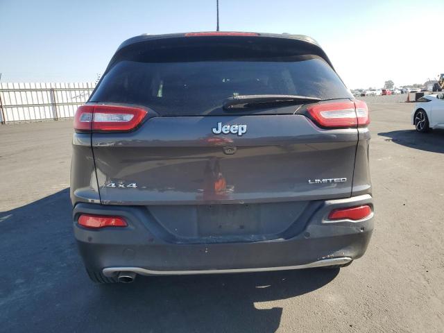 1C4PJMDB2JD525442 - 2018 JEEP CHEROKEE LIMITED Сұр фото 6