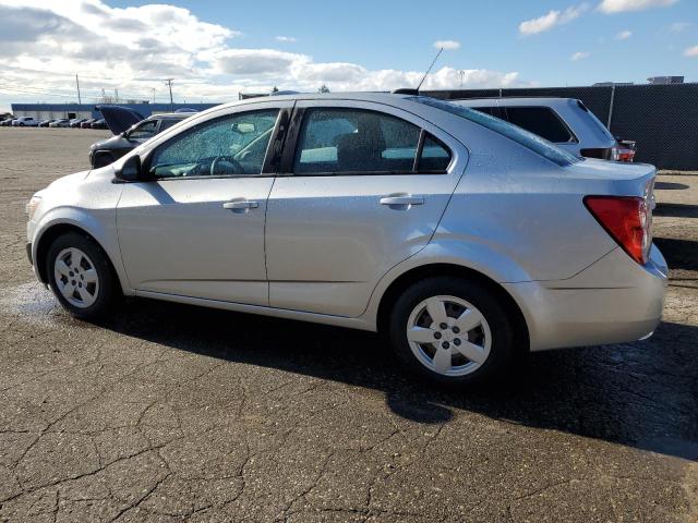 1G1JA5SHXF4131187 - 2015 CHEVROLET SONIC LS SILVER photo 2
