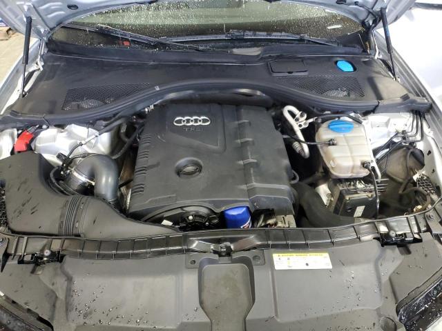 WAUGFAFC8EN076710 - 2014 AUDI A6 PREMIUM PLUS 银色 照片 11