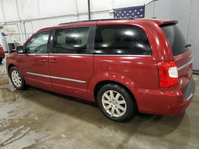 2C4RC1BG3DR646983 - 2013 CHRYSLER TOWN & COU TOURING Կարմիր լուսանկար 2