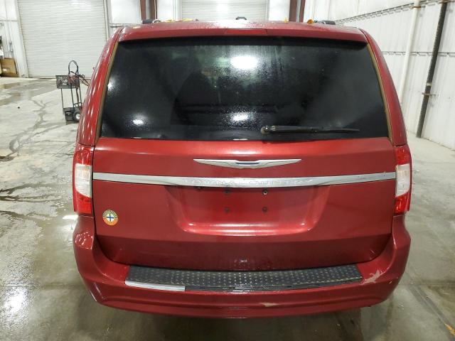 2C4RC1BG3DR646983 - 2013 CHRYSLER TOWN & COU TOURING Կարմիր լուսանկար 6