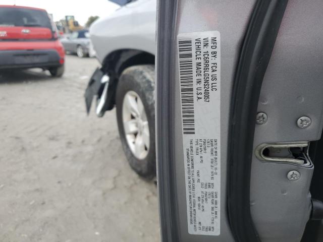 1C6RR6LG5NS240057 - 2022 RAM 1500 CLASS SLT Сріблястий фото 13