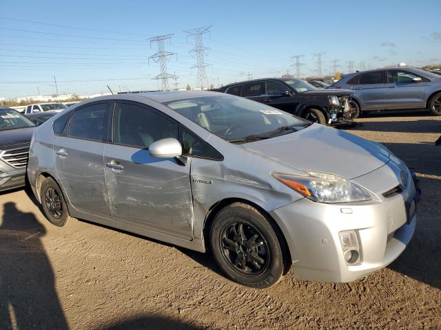 JTDKN3DU3A0195859 - 2010 TOYOTA PRIUS ვერცხლისფერი ფოტო 4