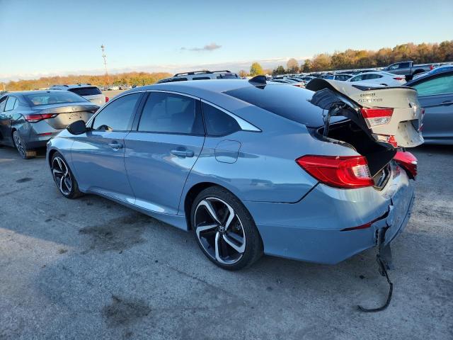 1HGCV1F33NA065398 - 2022 HONDA ACCORD SPORT 灰色 照片 2