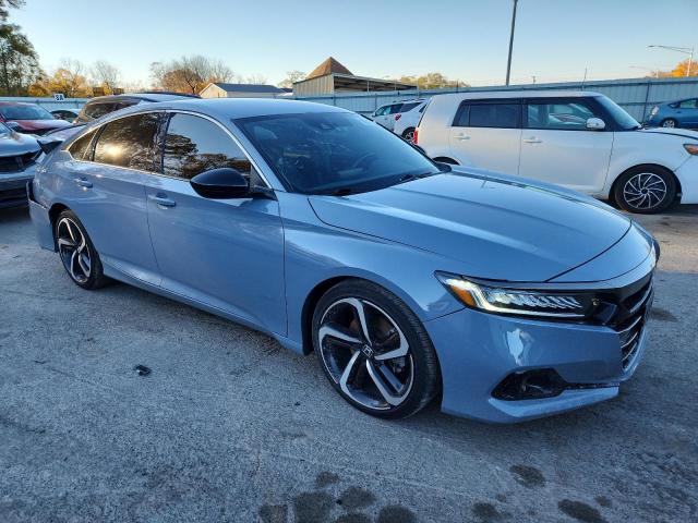 1HGCV1F33NA065398 - 2022 HONDA ACCORD SPORT 灰色 照片 4