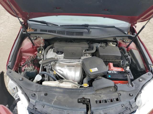 4T1BF1FK7FU986582 - 2015 TOYOTA CAMRY LE MAROON photo 11