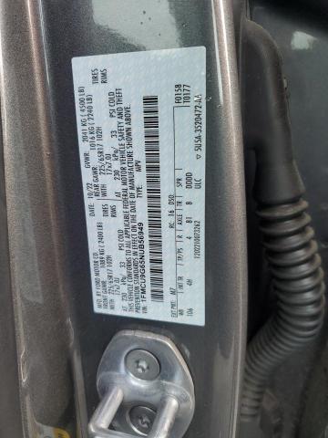 1FMCU9G65NUB56949 - 2022 FORD ESCAPE SE 灰色 照片 13