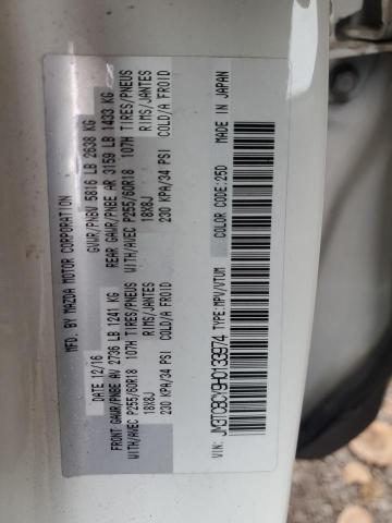 JM3TCBCY9H0133974 - 2017 MAZDA CX-9 TOURING WHITE photo 14