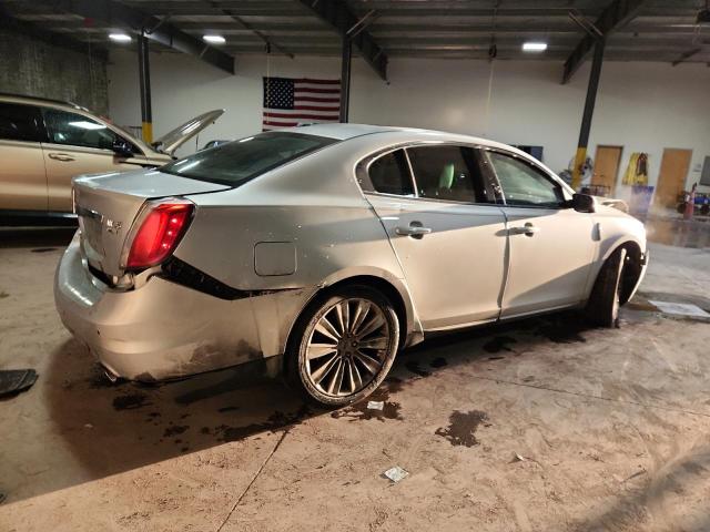 1LNHL9FT3AG604985 - 2010 LINCOLN MKS SILVER photo 3