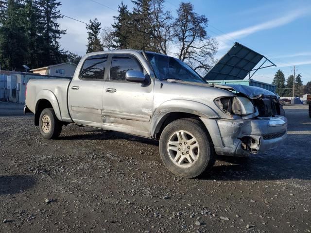 5TBDT44166S554998 - 2006 TOYOTA TUNDRA DOUBLE CAB SR5 SILVER photo 4
