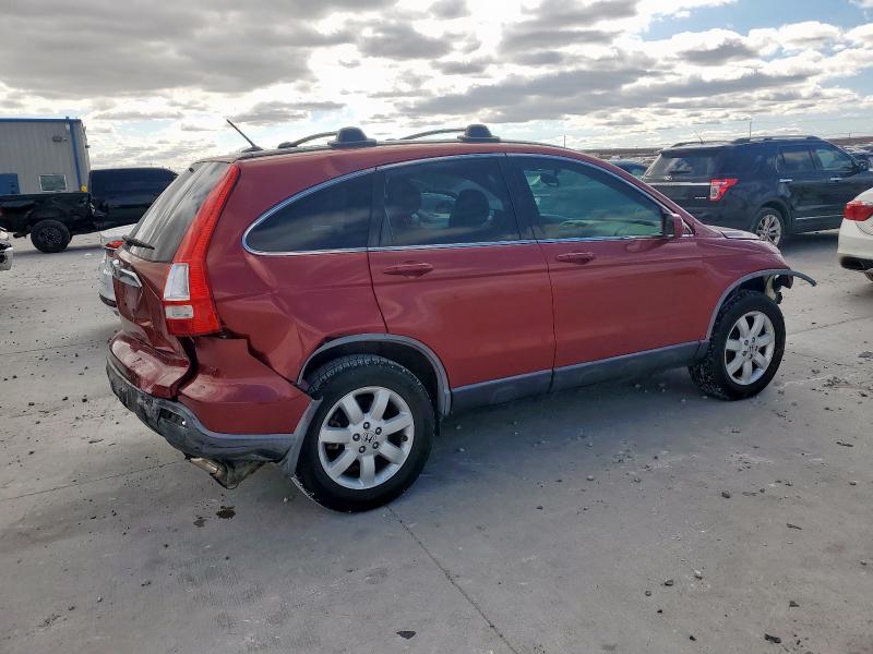 JHLRE38728C056837 - 2008 HONDA CR-V EXL 栗色 照片 3