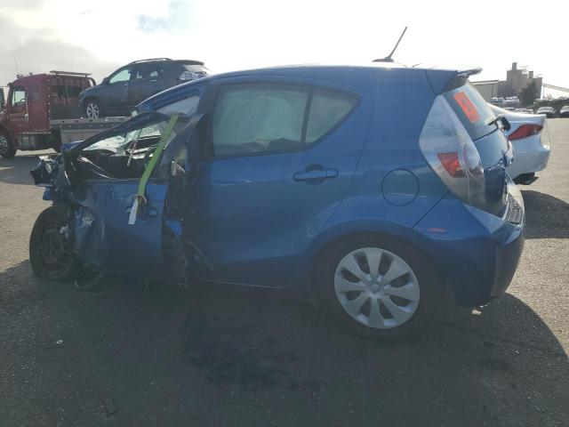 JTDKDTB30D1058020 - 2013 TOYOTA PRIUS C BLUE photo 2